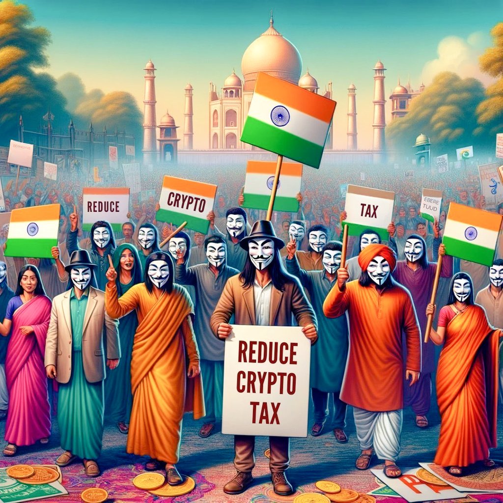 India deserves a fair and friendly #Crypto tax regime 

Here's my #CryptoTaxWishlist 🇮🇳

- Tax crypto gains like stocks, with flexible slabs based on holding period and income level.

- 🚫 Scrap the 1% TDS on crypto transactions, or reduce it to a nominal 0.01%.

- Allow crypto