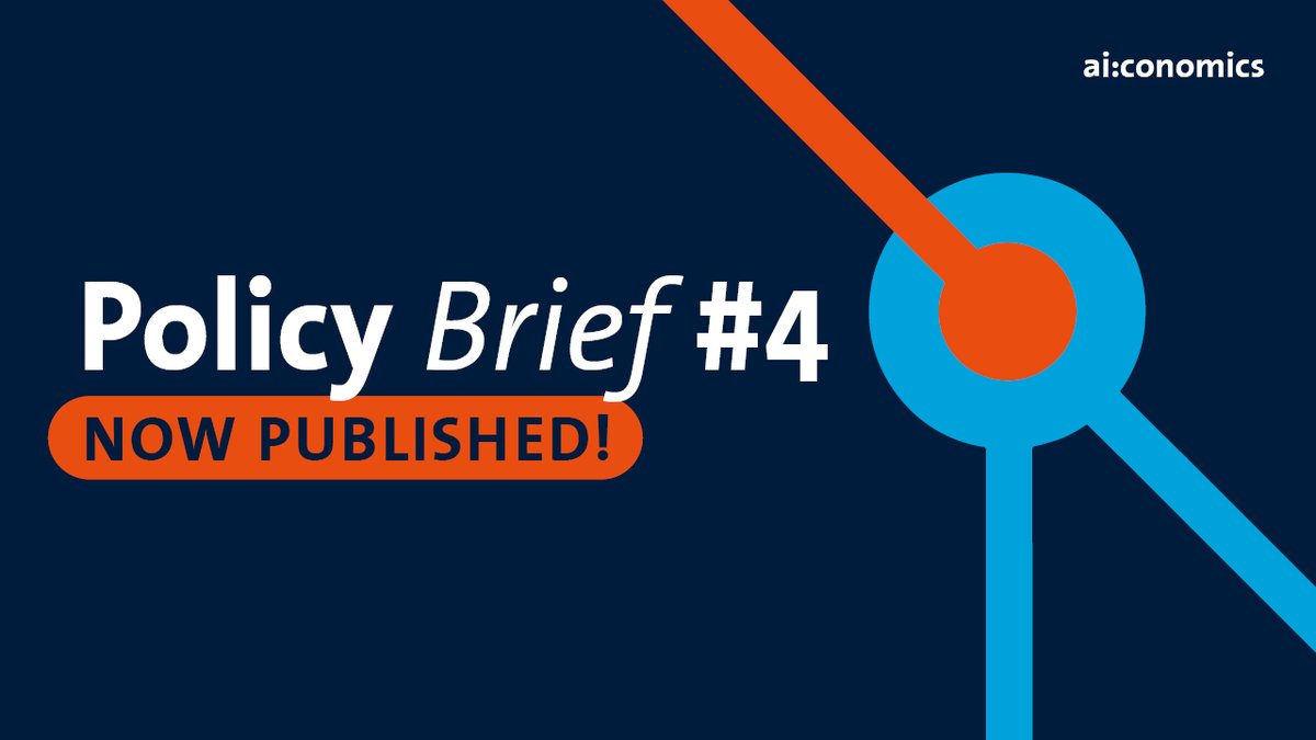 📢 @ai_conomics Policy Brief #4 is out! ‘’To what extent can #AI and #software affect employees in different occupations in #Germany?’’ Our analysis signals the distinct potential of #AI in targeting different types of workers. Read more here 👉bit.ly/4b1eYP6