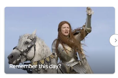 Nice one from Google Photos ⚔️