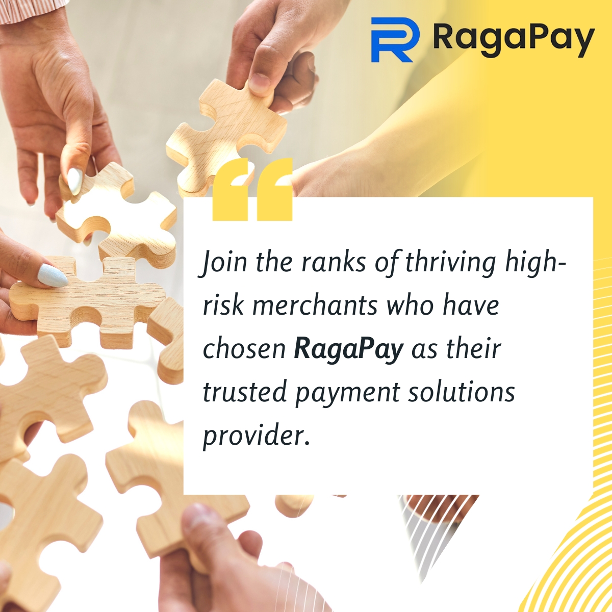 Ragapay_PSP's tweet image. Unlock success in high-risk ventures! Join the ranks of thriving merchants who trust RagaPay for unparalleled payment solutions. Your journey to success begins here. 💼💳

E-mail ID- support@ragapay.com, info@ragapay.com

#paymentgatewayintegration #paymentgatewaysolutions