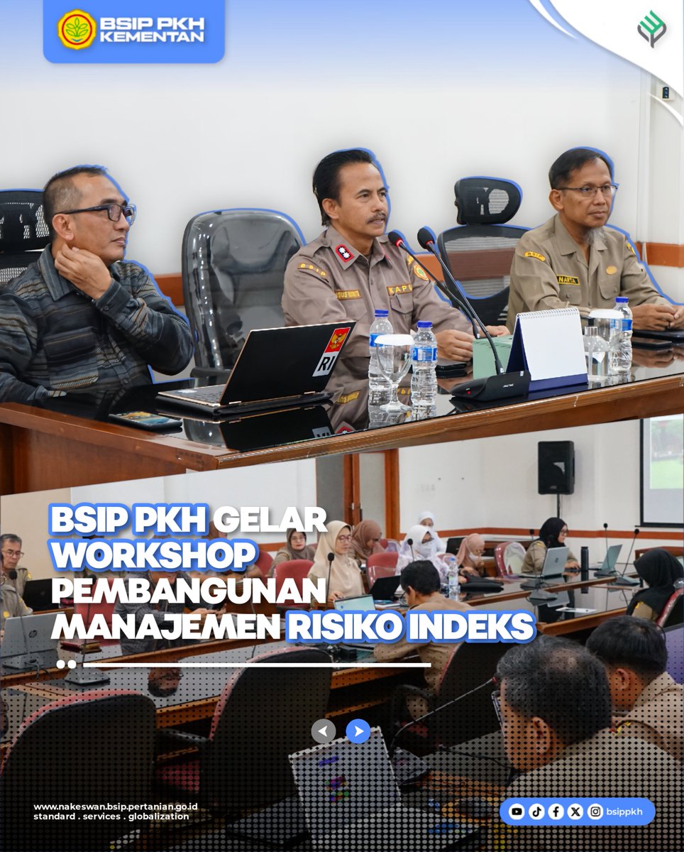 brmppkh's tweet photo. SobaTani,
Guna meningkatkan kualitas manajemen risiko untuk mendukung tugas dan fungsi kinerja pelayanan, BSIP PKH menggelar kegiatan workshop pembangunan Manajemen Risiko.
Simak selengkapnya pada postingan berikut ya!
#bsippkh
#bsipkementan
#MRI https://t.co/QXWZhqoxDK