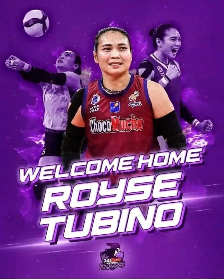 Welcome home Royse Tubino💜✨

#pvl #PVL2024  #TheHeartOfVolleyball
#deanna #sachi #deanvy #ivylacsina #ateneo #cutesachi #deannasaurs #jedean #gawong #ateneo #ateneoladyeagles  #volleyball #Setter  #cmft #nxled #chocomuchoflyingtitans