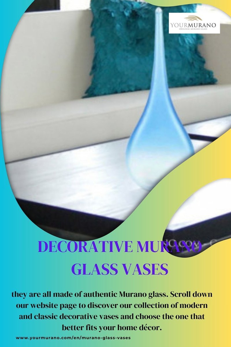 Your collection of colorful glass vases is breathtaking! They add instant life and vibrancy to your space. Where do you find such unique pieces?
#muranovase #decorativevase #glassvases