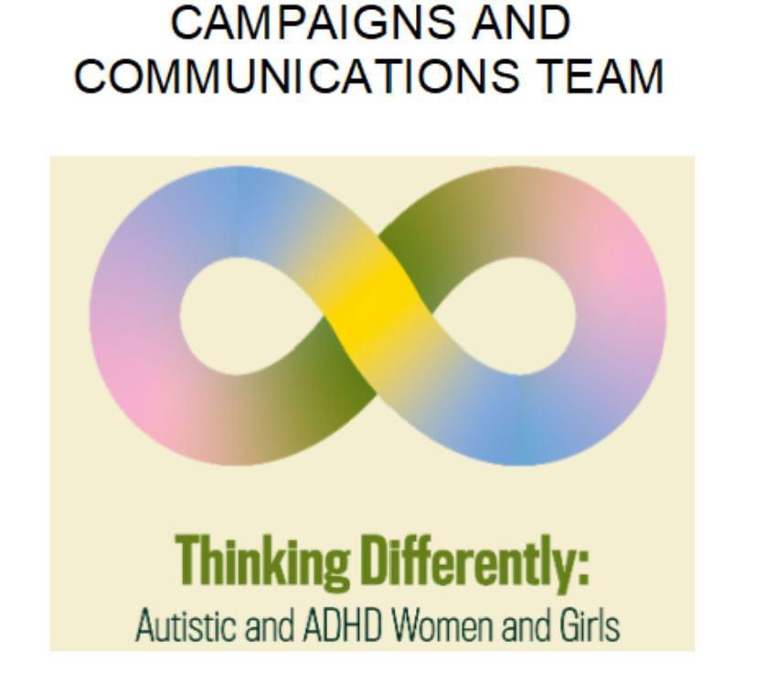 NottsFedWI's tweet photo. “Thinking Differently” is the WI's campaign about autism and ADHD in women and girls. The campaign highlights the specific struggles and stereotypes that women and girls face, including barriers to diagnosis. https://t.co/WZHkLwFiig