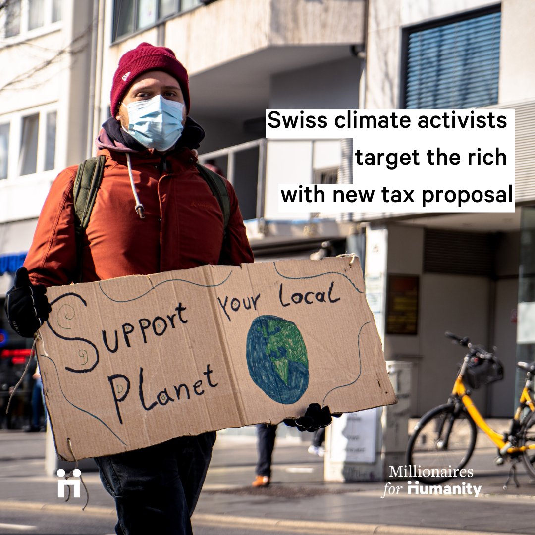 🏞️✨ Swiss climate activists are on a mission for change, championing not only a greener planet but economic justice too. Their bold ask? A wealth tax to fuel crucial climate initiatives. 🗣️🌍 #ClimateActivism' google.com/url?rct=j&sa=t…