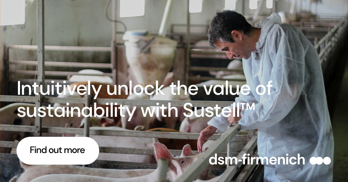 Take control of the environmental footprint of your feed and animal production with Sustell™. Developed by global sustainability and animal nutrition experts​, it precisely measures your current carbon footprint​ and more. Explore here: bit.ly/48KPOT2
#WeMakeItPossible