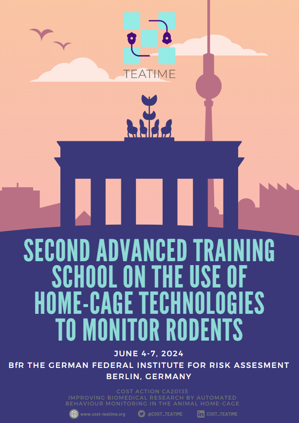 COST_TEATIME's tweet photo. 🆕OPEN CALL FOR OUR NEXT TRAINING SCHOOL

Applications are already possible (until 15th March 2024). A detailed program will be out in the following days.

All info at: https://t.co/E7H8P7aUPJ

#animalresearch #behavior #homecage #3Dprinting #metabolism #mouse @COSTprogramme https://t.co/seUcPmw4vt