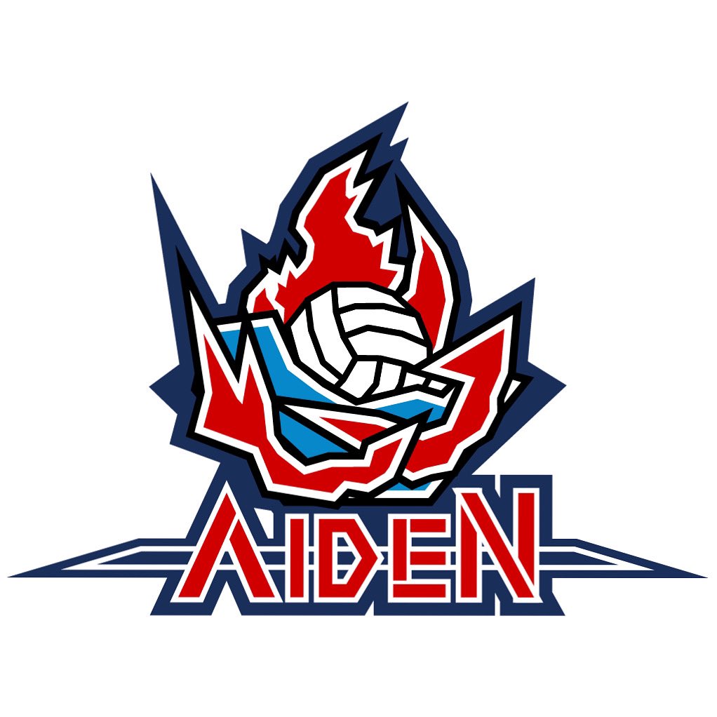 AIDEN(ｴｲﾃﾞﾝ)チームロゴ決定🔥

炎の神である AIDEN というチーム名から「水の中でも消えない炎」というテーマが取られデザインされている。

水球チームであることを認知してもらうためプール・水面・ボールといった水球だとわかりやすいものを基調としている。