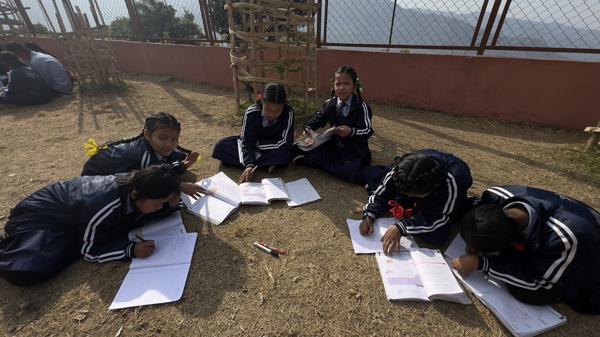TTenzing's tweet photo. Outdoor learning at NGTF SCHOOL 
https://t.co/erzg0I5fTo https://t.co/mzHUNMqobp