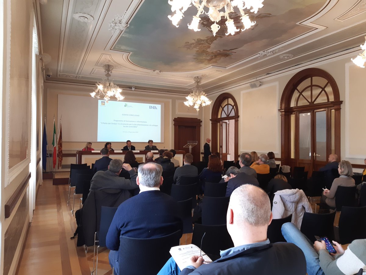 Si è concluso ✅ il programma di formazione e informazione "Il Patto dei Sindaci: lo strumento per la decarbonizzazione e lo sviluppo locale sostenibile", organizzato da <a href="/ENEAOfficial/">ENEA</a> e <a href="/RegioneVeneto/">Regione del Veneto</a>.
Scopri di più sul #workshop finale svolto a #Venezia⬇️
efficienzaenergetica.enea.it/vi-segnaliamo/…