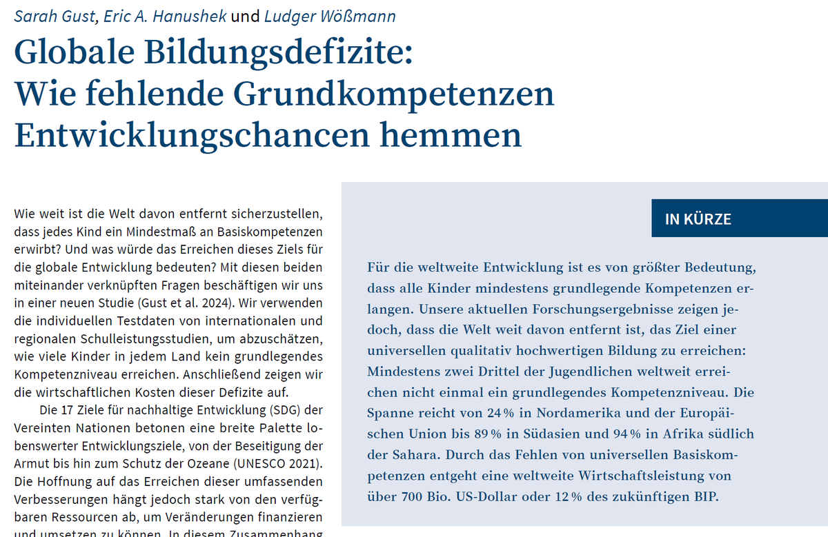 Ludger Woessmann tweet media