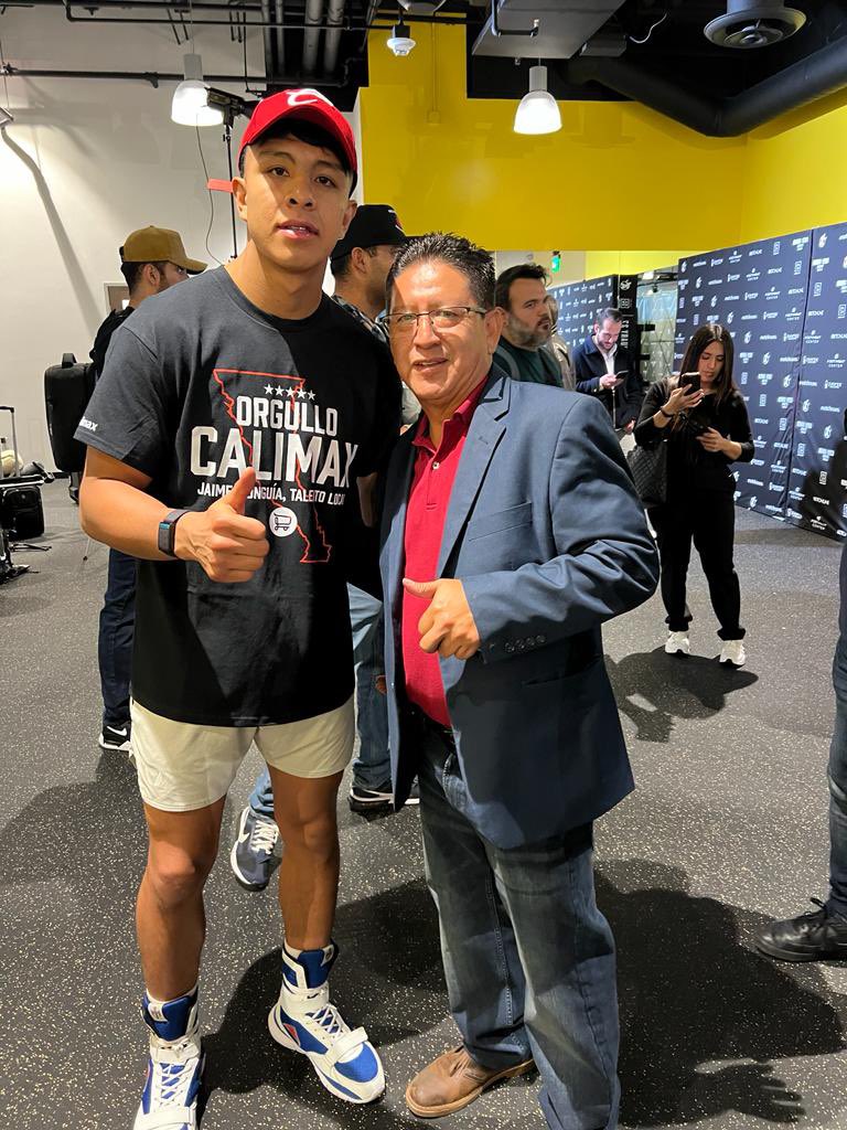 canario0813's tweet photo. Jaime Munguia boxeador mexicano habló en dia de medios previo a la pelea que tendrá frente al Inglés Jhon Ryder el 27 de Enero en Phoenix Arizona. https://t.co/sl22wxYeGs