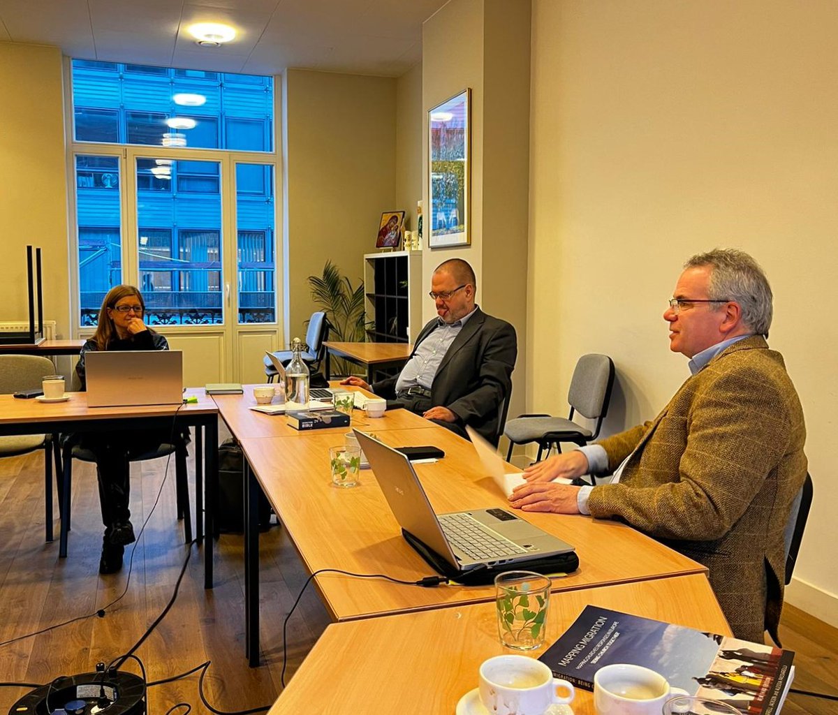 Excellent start to #2024 for Churches' Commission for Migrants in Europe. #CCME's new ExCom meets in #Brussels to take stock and set its agenda for this year.  Much to be done &amp; a thirst to do it well.
<a href="/Oikoumene/">World Council of Churches (WCC)</a> <a href="/svenskakyrkan/">Svenska kyrkan</a> <a href="/remonstranten/">remonstranten</a>
<a href="/Medhope_FCEI/">Mediterranean Hope</a> <a href="/Ecclesia_gr/">Ιερά Σύνοδος</a> <a href="/EKD/">Evangelische Kirche</a> et al