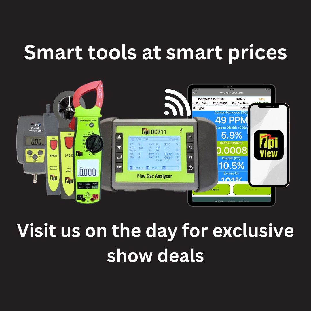. @TPIEuropeLtd , a high-tech test and measurement company, will be joining HAPS when it hits London next month! Its Smart tools provide affordable instruments to domestic & commercial heating engineers, at smart prices! Get a FREE ticket via: rdr.link/hapslondon24 #hapshow