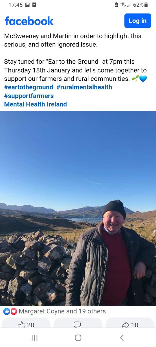 Former Mayo IFA Chairman Martin Gavin along with his family share his mental health journey this Thursday on @eartotheground @IFAmedia @themayonews @thecontel @WesternPeople @radiomidwest @amyforde6 @mhgreenribbon @CTribune @TuamHerald @AgrilandIreland @Galwaybayfmnews 👏👏