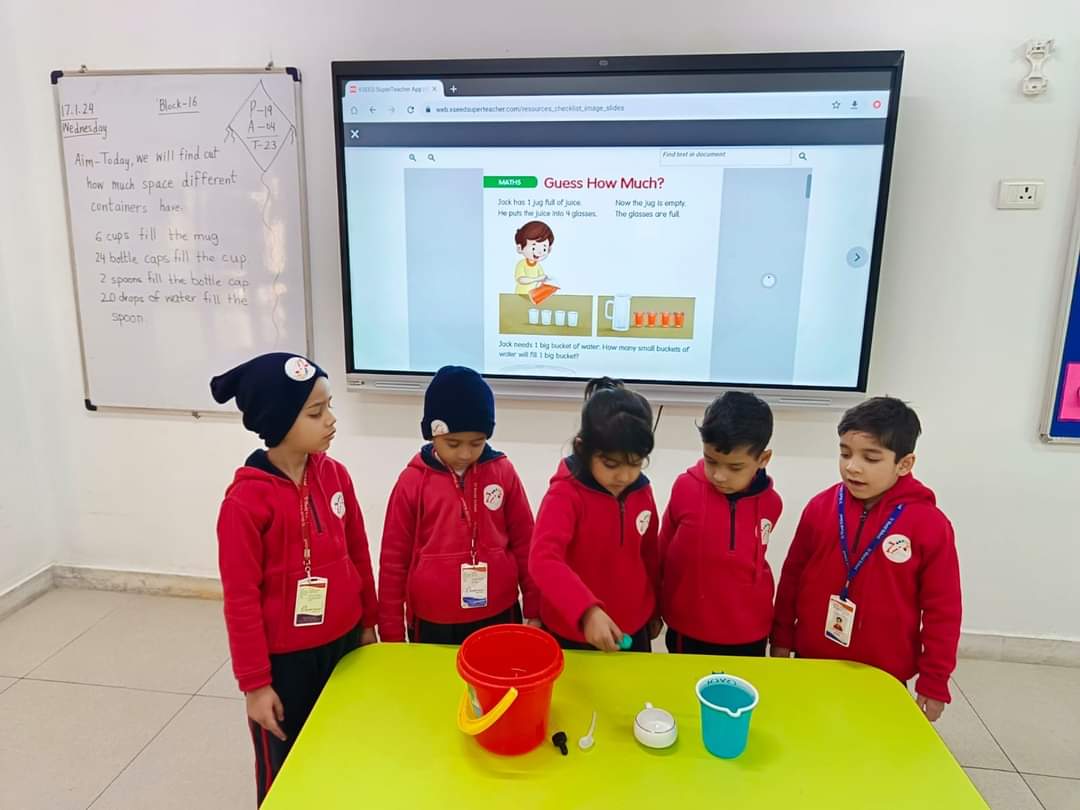 7iworldschool_g's tweet image. Life @7i World School Harishankarpuram

Block - 16
Water Wonder
K2 Students learned to measure capacity using non-standard units.
Teaching capacity , which is an important mathematical concept,  builds a deep understanding of the measurement process.
#7iworldschool #classactivity