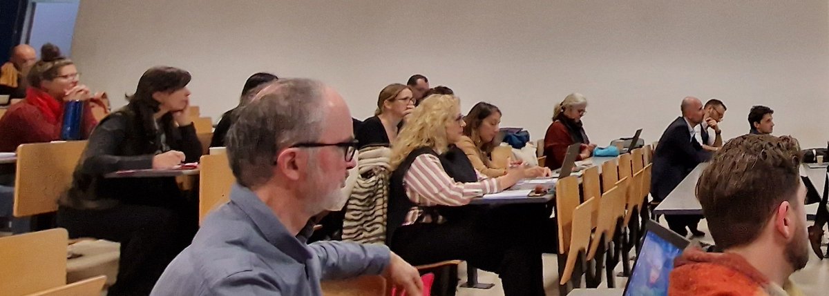 SabineTicaud's tweet image. Séminaire de lancement du projet #POUCEEC lycée Fourcade Gardanne @AcAixMarseille piloté par @DranePaca en présence de @Franck_Amadieu dir labo CLLE de Toulouse, du partenaire FReDD et des enseignants impliqués pour le développement de #esprit_critique