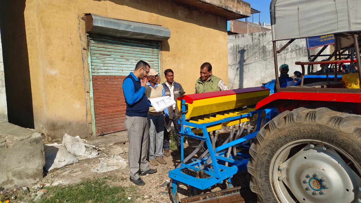 આજરોજ ઝાલોદ તાલુકા ના ફાર્મમીકેનાઝેશન ના 40 જેટલા વિવિધ સાધનો ની કેમ્પ માં સ્થળ ચકાસણી કરી