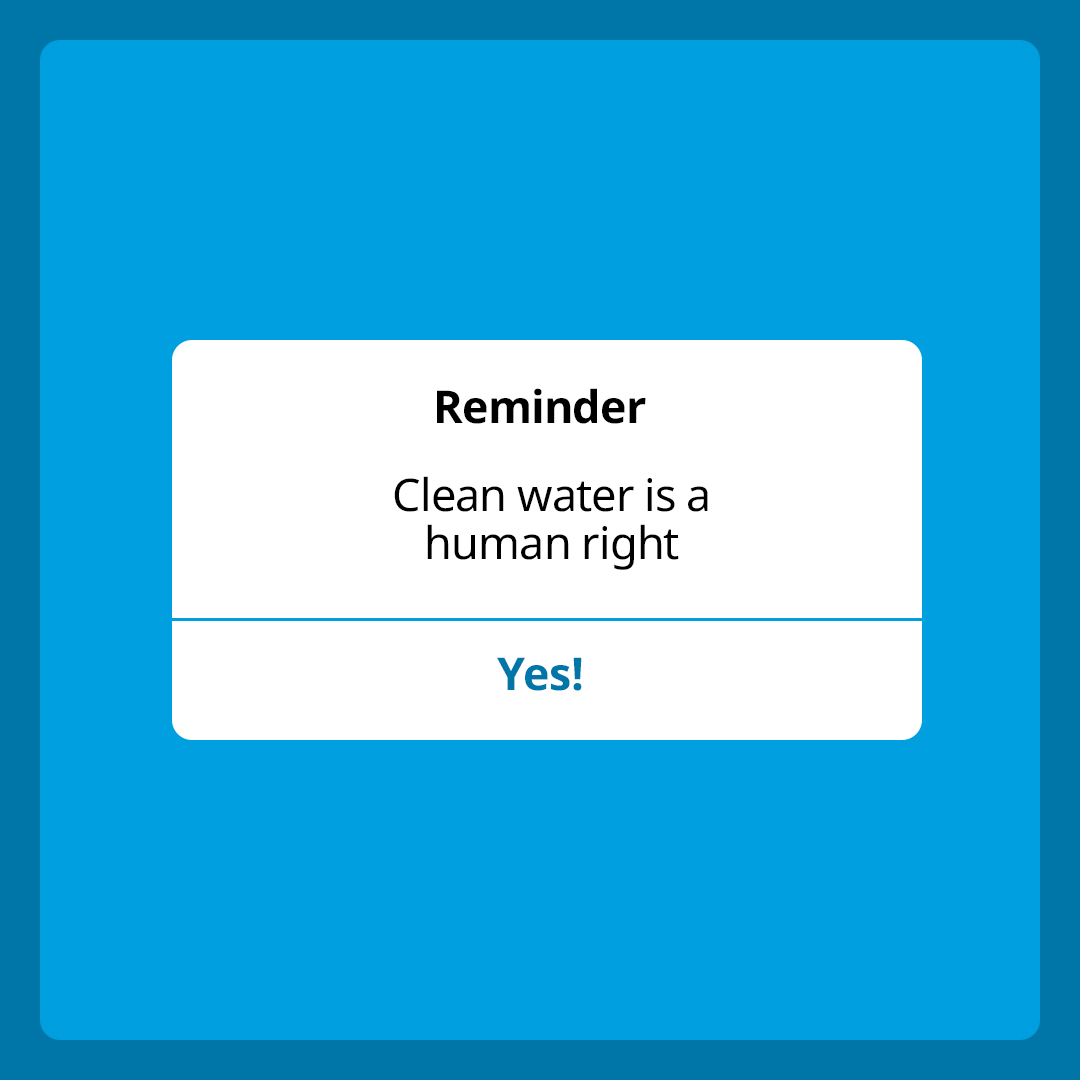 In Nigeria, 68million people still live without access to clean water. Clean water impacts lives, from reducing the spread of diseases, to giving girls the opportunity to get an education and women a chance to focus on earning money or caring for the family. #WASH4All