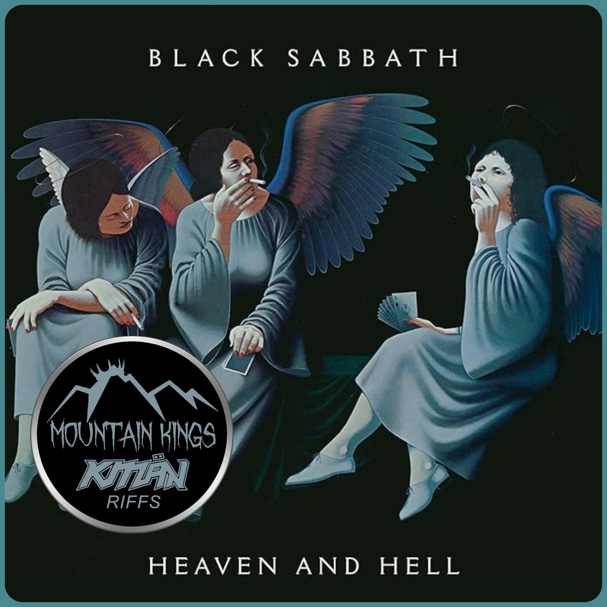 👑MOUNTAIN KINGS #44👑 Submission: BLACK SABBATH - Heaven and Hell (1980) 🇬🇧 9 albums in and the addition of RJ Dio seemed almost like fate! This was a band reborn, reinvented and in 1980 there wasn't a whole lot that sounded like H&H. A masterful chemistry at play! #MK44👑