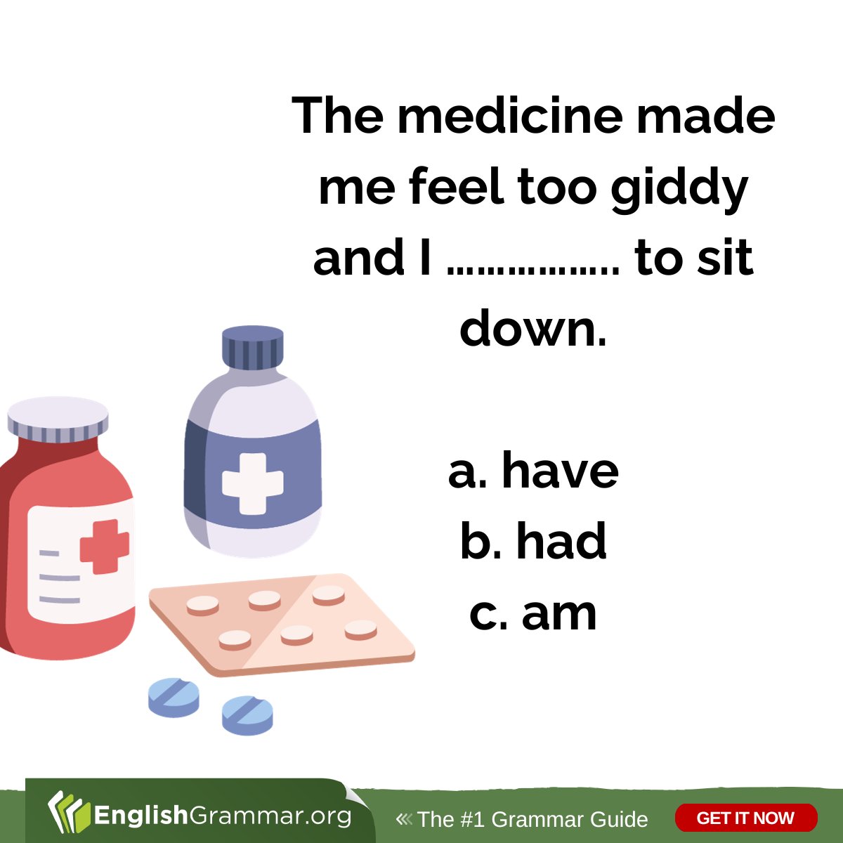 Anyone? Find the right answer here: englishgrammar.org/tenses-exercis… #Englishgrammar #grammar #writing