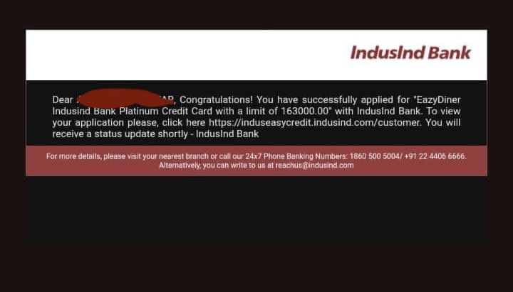 AmazingCreditC's tweet photo. Applied for the EazyDiner Platinum Credit Card for one of the family members🍽️

Limit 1.6 lakhs 

Another banger card from @eazydiner 

✅Apply: https://t.co/ACLe0B0hNW https://t.co/lAPF3M1CAn