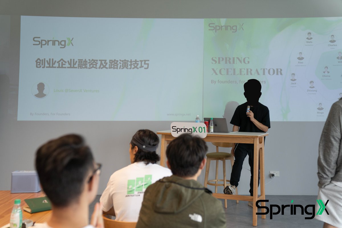 BuidlerDAO's tweet photo. Delighted to hear the co-initiators' in-depth sharing of financing, storytelling and management insights shared throughout the sessions #SpringX01! 🌟
• @BixinVentures Partner @EllaineXu
• @SevenXVentures Partner @FC_0X0 & @Louissongyz
• @DIDbased founder @jarvisdotbit https://t.co/Dmbno1t6hh