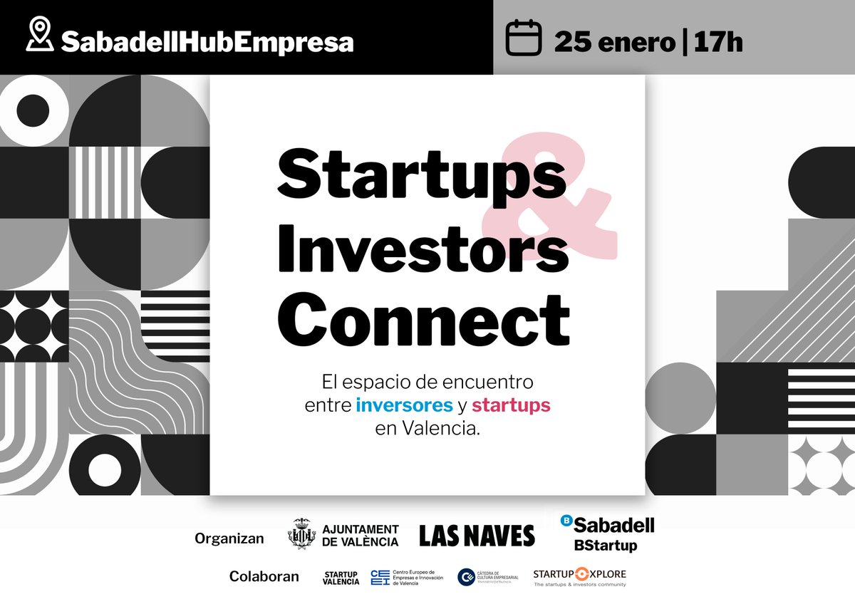 València Innovation Ecosystem (@vlciecosystem) on Twitter photo ¡Estás a tiempo de participar en el próximo #SIConnect! 🤩
Presenta tu proyecto ante inversores y agentes clave del ecosistema de emprendimiento innovador el próximo 25 de enero.
✍️ Envía tu portfolio a emprendimiento@lasnaves.com
vitemprende.es/es/participa-e… ¡Estás a tiempo de participar en el próximo #SIConnect! 🤩
Presenta tu proyecto ante inversores y agentes clave del ecosistema de emprendimiento innovador el próximo 25 de enero.
✍️ Envía tu portfolio a emprendimiento@lasnaves.com
vitemprende.es/es/participa-e…