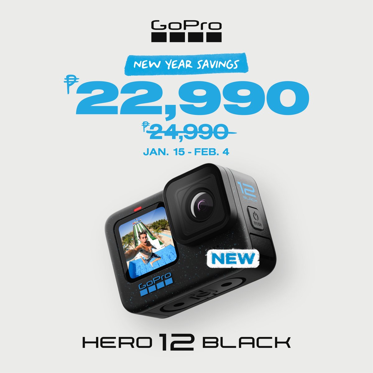 UrbanGadgetsPH's tweet image. 📣 Here's a BIG BANG for the New Year! Get HUGE SAVINGS (up to ₱7K OFF) on selected GoPro Cameras until February 4, 2024! 📷
Shop Now: bit.ly/UG-GoProHugeSa…
#UrbanGadgetsPH #GoPro #GoProPH