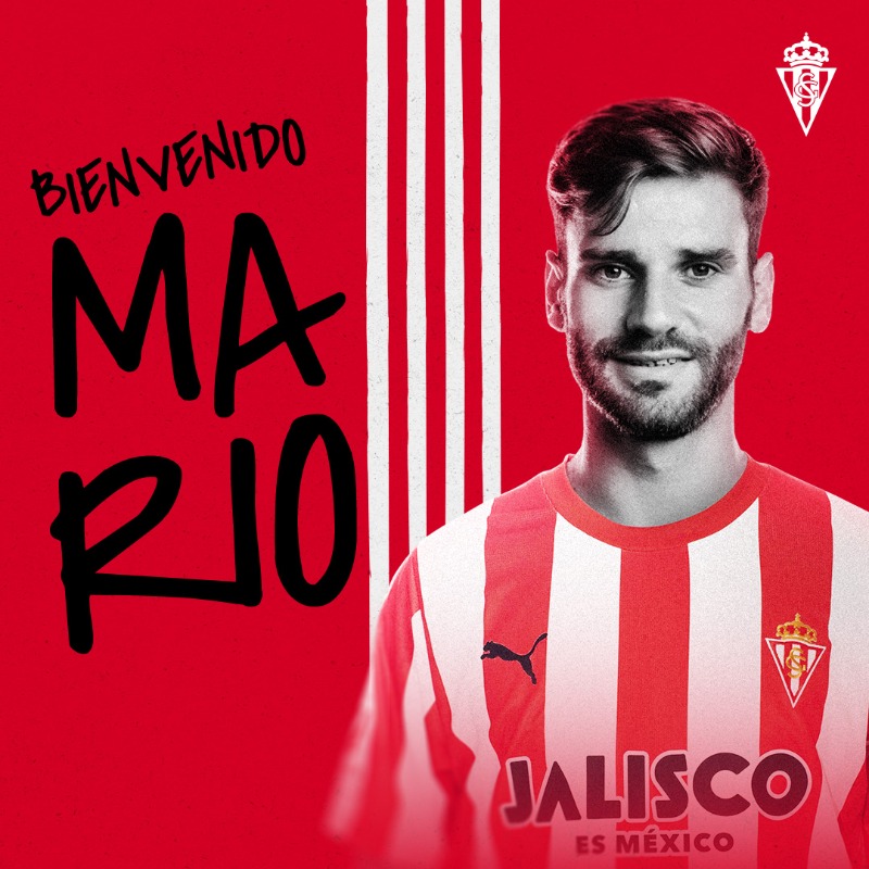RealSporting's tweet photo. Comunicado oficial: Mario González. 

#RealSporting