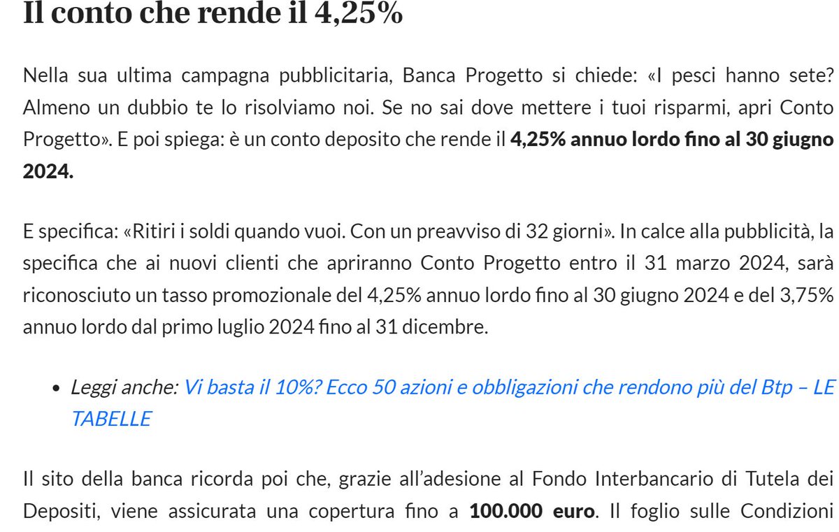 Il governo risolva il debito con conti correnti garantiti
