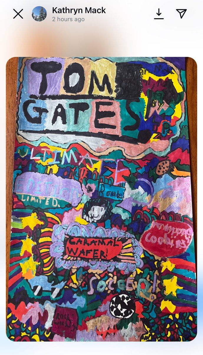 LizPichon's tweet image. Fabulous drawings from two keen readers sent to me from proud parents. #TomGatesWorld #TomGatesDrawings #CreativeFun