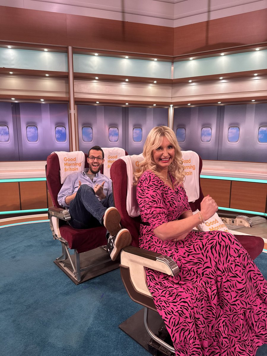 Kicked off Wednesday morning debating on <a href="/GMB/">Good Morning Britain</a>  whether it is acceptable to put your feet up on public transport 

A big NO from me