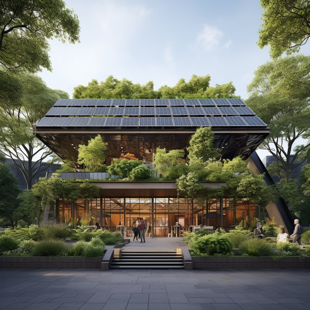 Earthbasedsoul's tweet photo. Gm earthling ☀️
How do you imagine a Solarpunk public good library?
What about this one?

#solarpunk #worldbuilding https://t.co/pLToqYliDe