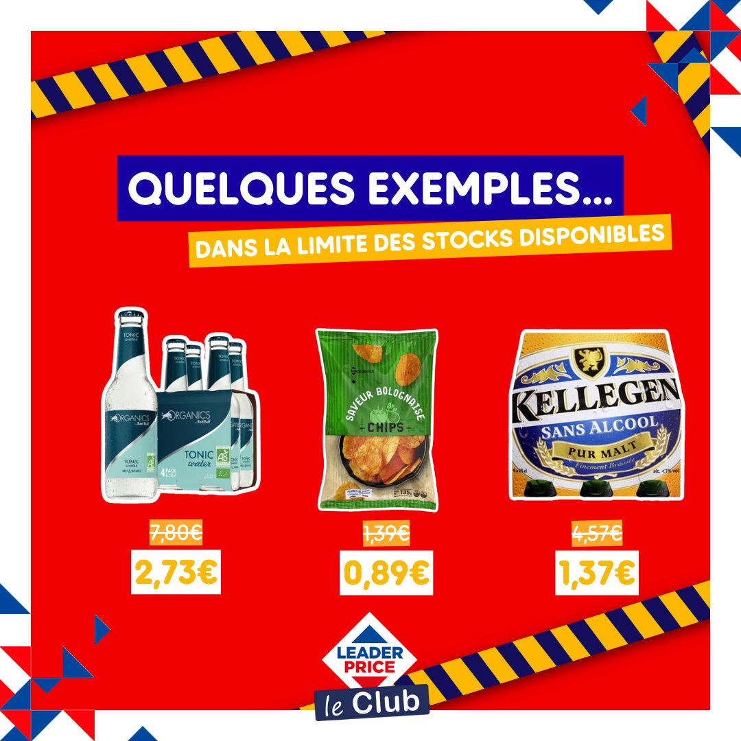 Le Club Leader Price tweet media