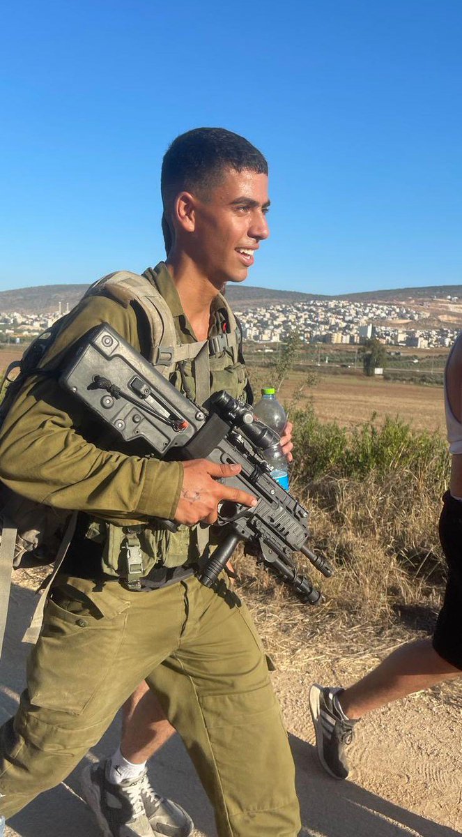 The soldier you see here is mighty and pure. Adir fell on October 7th in a battle against Hamas terrorists. Even after he fell, the disgusting and barbaric terrorists abused his body, cut off his head, and one of the terrorists took the head with him to Gaza... The same…