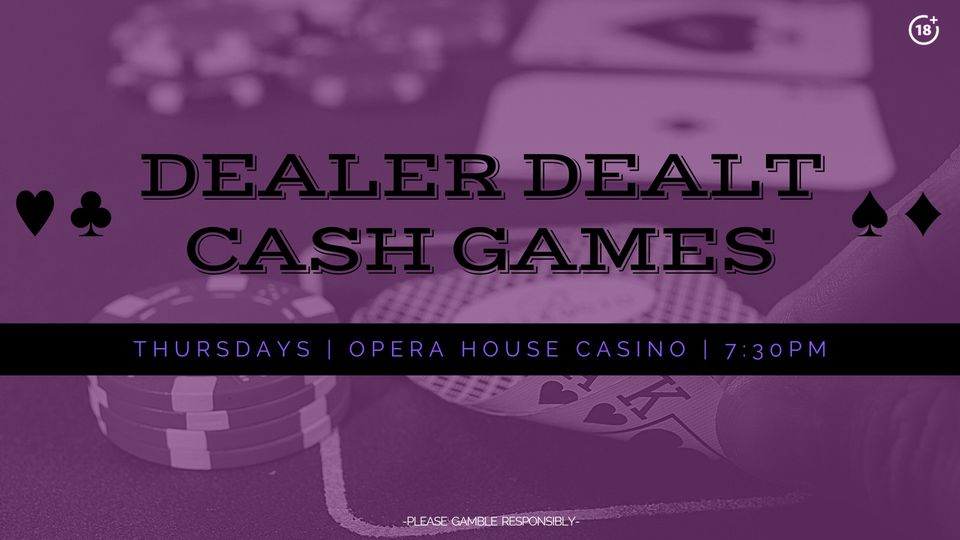 Join us for the ultimate Thursday thrill - Dealer Dealt Cash Games. Secure your spot by pre-registering now. Limited places available so don't miss your chance to be part of the action. All skills welcome!
18+ Please gamble responsibly
#poker #casino #pokertournament