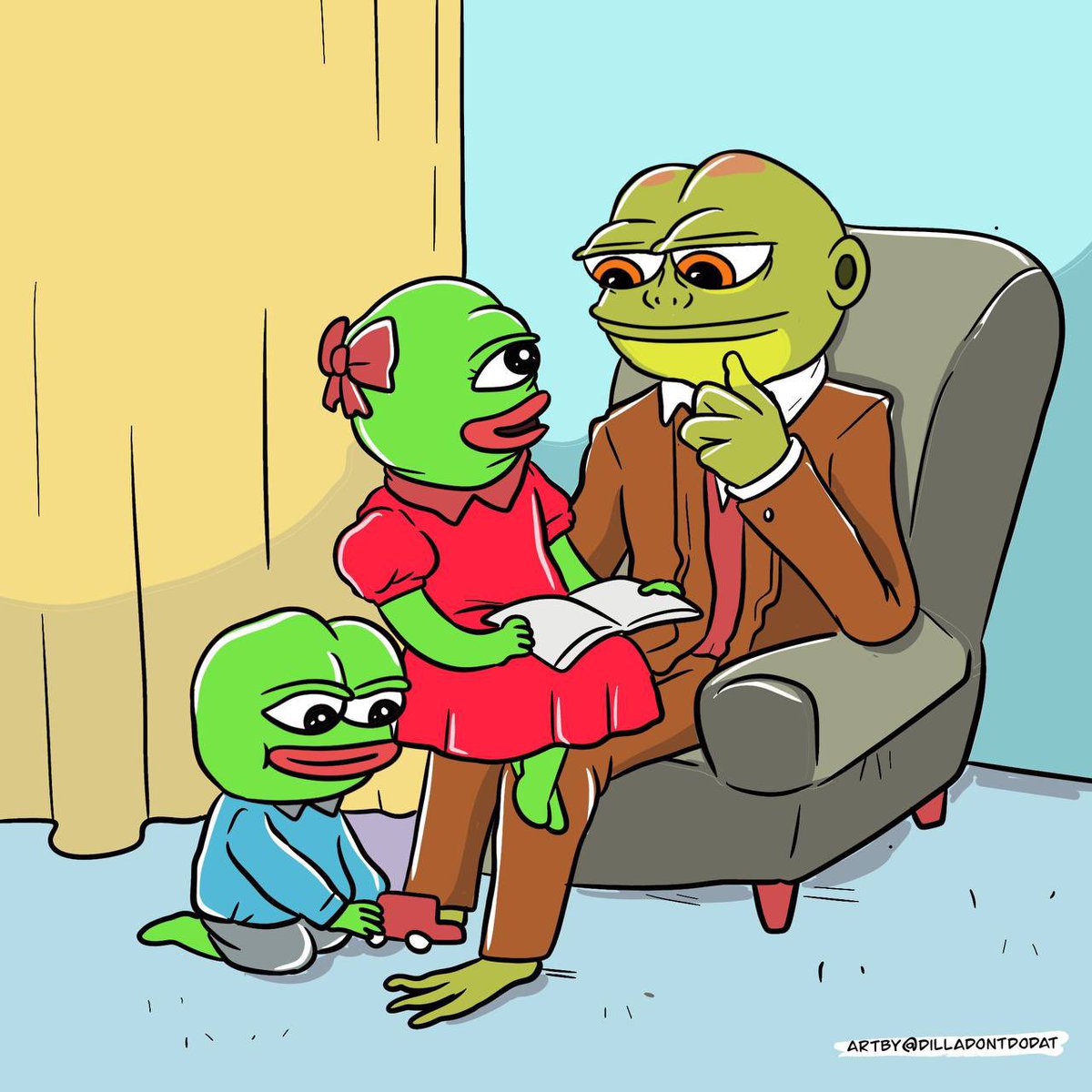 “Daddy, what meme coin did you hodl during the great #Solana bull run?”  

$HOPPY 🐸💫 🔮 #Legend