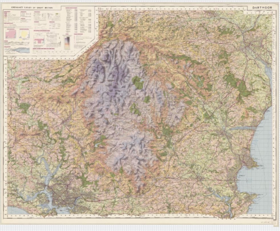 natlibscotmaps's tweet photo. We've just put online 385 @OrdnanceSurvey maps published in 1973 at the scales of 1:25,000 and 1:63,360. Including this stunning tourist map of #Dartmoor. https://t.co/VzJHYeT2qa
Discover more at https://t.co/mBRaYb64PD 
#MoreMaps #HistoricMaps https://t.co/pPvIyta47y