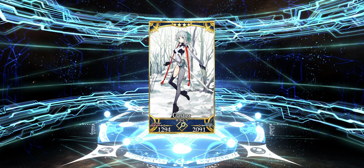 HelloDivadesu's tweet photo. 新年初イベから神引きしてしまった…。
っていうか由井先生、一臨がそれなの⁈
#FGO
#サムライレムナント https://t.co/atonnkCQqN