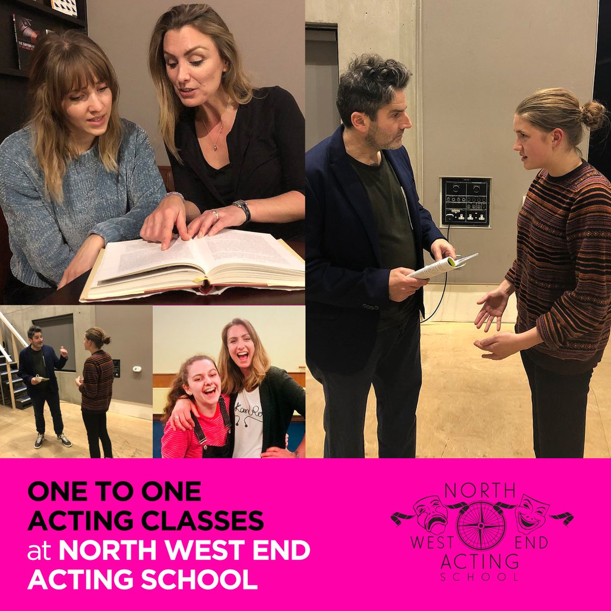Looking to sharpen your skills? Got an audition coming up? Want to practice a specific technique? Come and book a 121 session with us: northwestendactingschool.co.uk/acting-one-to-… #NorthWestEndActingSchool #actorstraining #chester