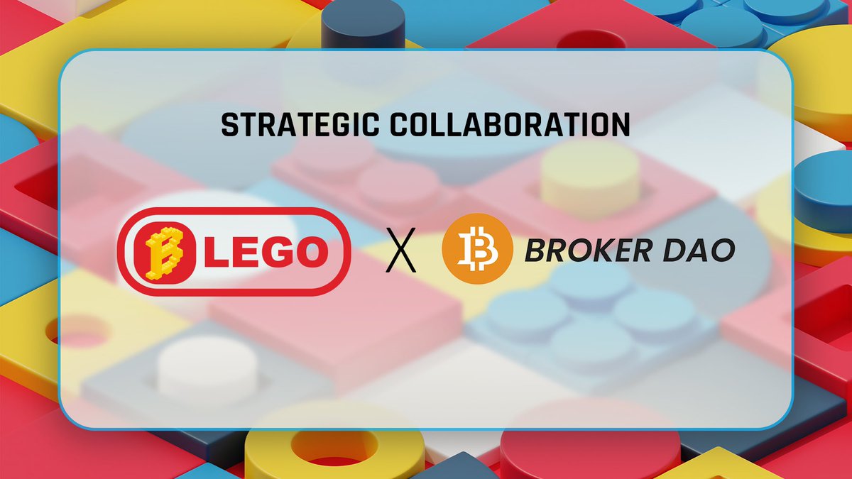 LeGoInFi's tweet photo. 1/3📣We are thrilled to announce a deep strategic partnership between the #LeGo platform and #BrokerDAO.

⚡️BrokerDAO is the first decentralized autonomous organization (DAO) dedicated to token brokering in the #Web3 space.

#DeFi #INFi #Partnership https://t.co/iFy1umpVy2