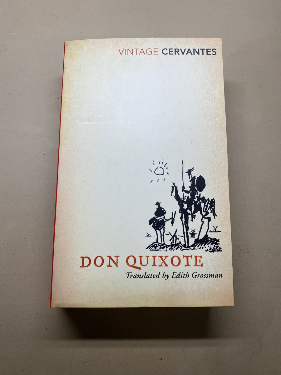 elementaladam's tweet photo. #KateBriggs24 + #ReadQuixote Crossover!
So funny reading this section of This Little Art having spent the last 2 years slow reading Edith Grossman's magnificent translation of Don Quixote, which does EXACTLY what Briggs is describing here 👇 https://t.co/cU6bZOBZPz