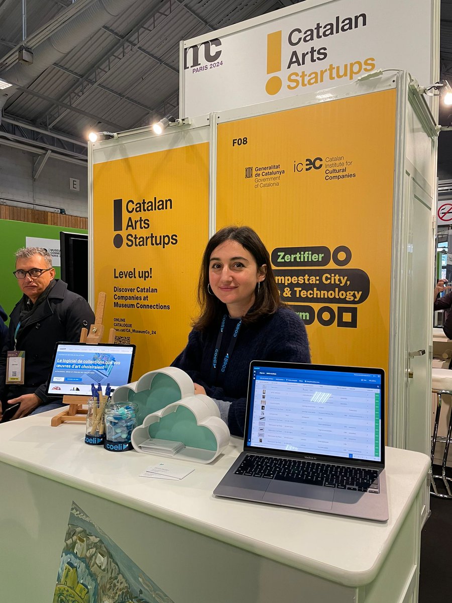 CoeliPlatform's tweet photo. 🟠#GoCoeli | Second day at @Museum_co!
👩💻We're having the pleasure of sharing our collection management system with assistants & @Catalogne_FR –let's empower your collection.
👋Come say hi to Francesca
🗓️16-17th Jan |📍Stand F08 (Hall 2.2)
@catalanarts @icec_cat @catalanartsFR https://t.co/LUdEXZaRqC