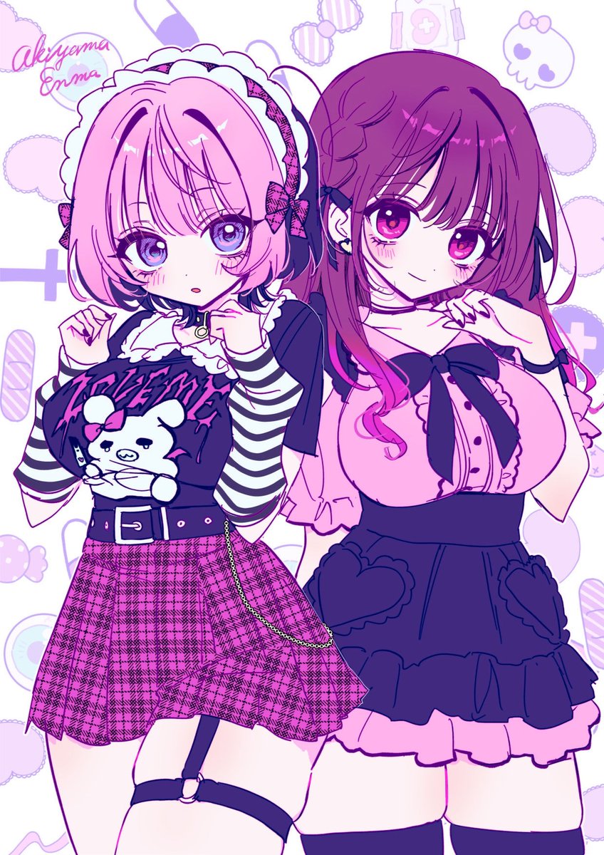 「サスペンス描いてた時の絵とコメディ描いてる時の絵違いすぎて笑う」|あきやまえんま😈のイラスト