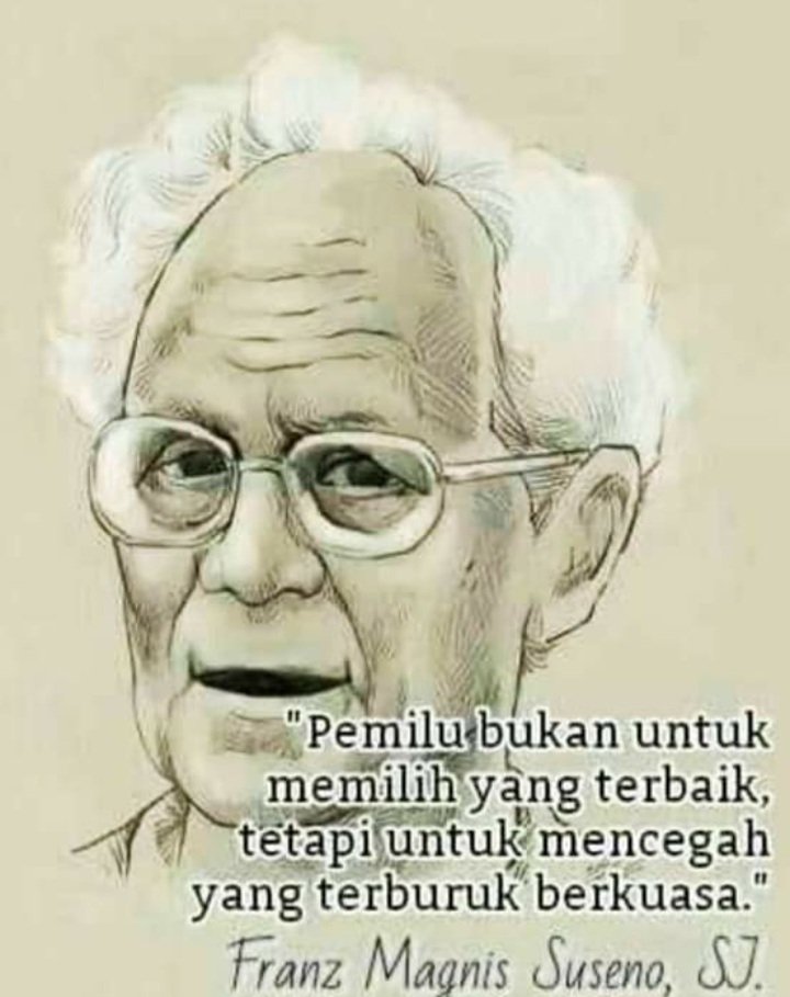 Pemilu Bukan Untuk Memilih
Yang Terbaik,..
Tetapi Mencegah Agar Jangan
Memilih Yang Punya Rekam
Jejak Buruk.
Agar Jangan Jatuh Ketangan Terburuk Berkuasa..
.
.
Untuk Itulah Pilihan Yang Tepat
Yamg Nomor Urutnya 3.
Ganjar-Mahfud. 
#GasssGanjarMahfud 
#GanjarMahfud2024