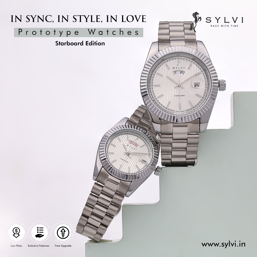 Every tick brings us closer to a timeless connection 📷📷
#NewWatchLaunch #SylviPrototype #Prototype #PrototypeWatches #Starboard #starboardwatch #NextGenWatches #SylviAnalog #newarrival #newwatch #newlaunch #newarrivalsdaily #latestwatch #menswatch #watchesformen #itssylvitime