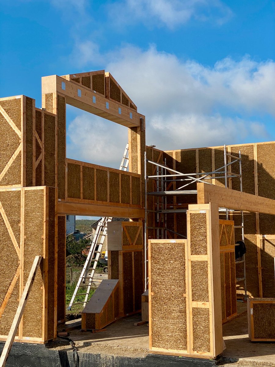 EcoCocon - Straw Wall System tweet media