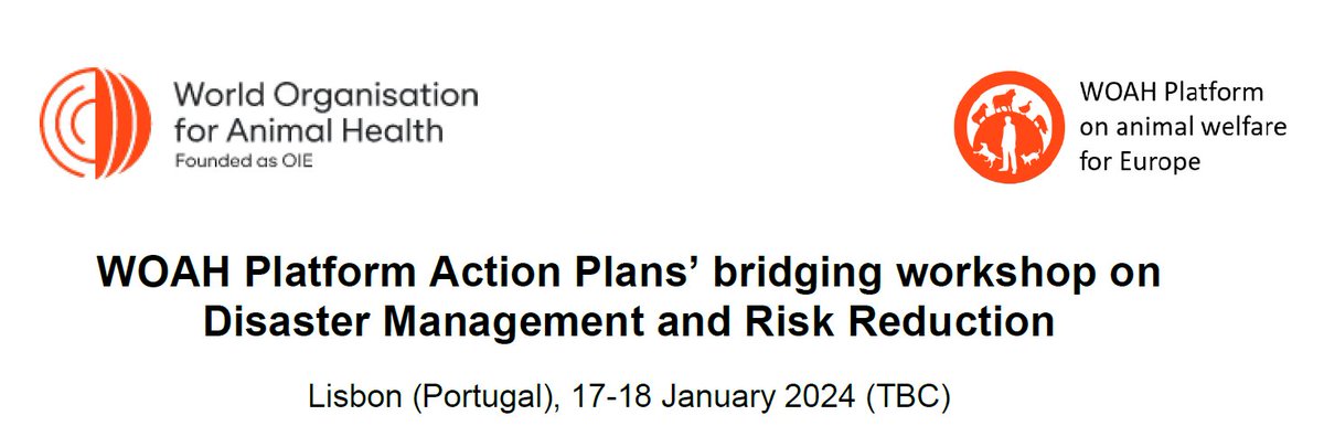 ZeeFp's tweet photo. I am happy to speak on a panel for @fourpawsint at the Workshop on #disastermanagement and #riskreduction hosted by the @WOAH to speak about the integral role of #CSOs in #animalsindisasters.
#AnimalWelfare #ClimateCrisis #OneHealth #disasterpreparedness #DRR @UNDRR @UNOCHA https://t.co/wOMChquMTp