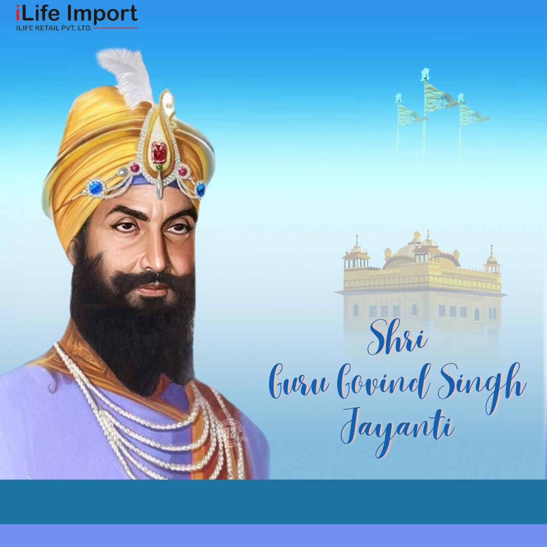 IlifeRetail's tweet photo. Guru Gobind Singh Ji's teachings transcend time, guiding us towards a path of righteousness and selfless devotion. 
Happy Guru Gobind Singh Jayanti!

#GuruGobindSingh #gurugobindsinghji #GuruGobindSinghJayanti  #Spirituality #BirthAnniversary #BirthAnniversaryTribute #ilifeimport https://t.co/LfolPzVm7a